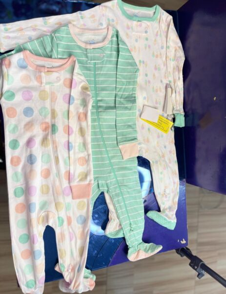 Cloud Island inverted zipper sleeper set