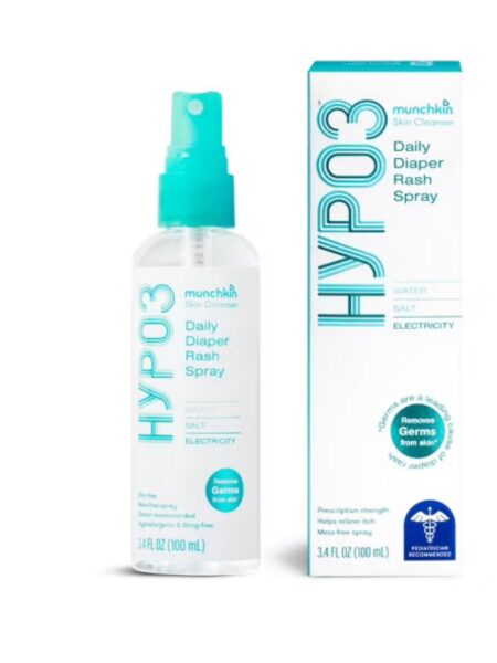Munchkin HYPO3 Daily Diaper Rash Spray - 3.4 fl oz