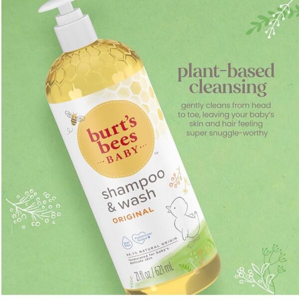 Burt Bees Wash and Shampoo 21fl oz (original)