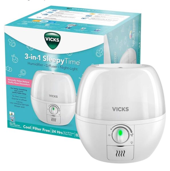 Vicks Cool Mist 3-in-1 Sleepy Time Humidifier