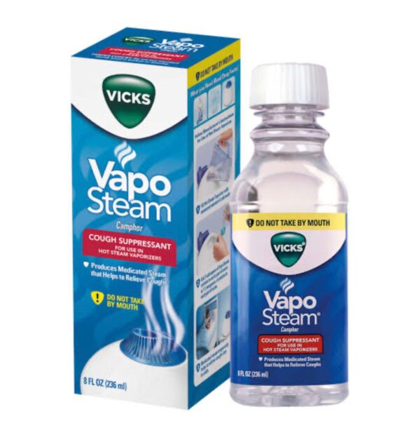 Vicks Vapo Steam Camphor Cough Suppressant