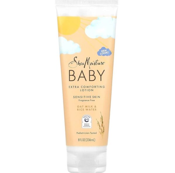 Shea moisture Oat Milk & Rice Water Baby Extra Comforting Lotion 8oz.