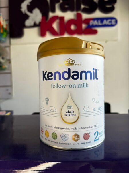 Kendamil followed on milk