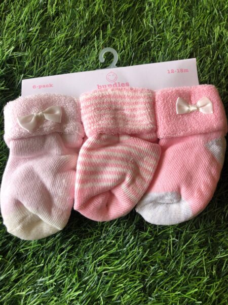 Bundles Place Baby 6 Pack Socks