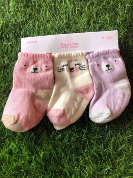 Bundles Baby Place 6 pack socks