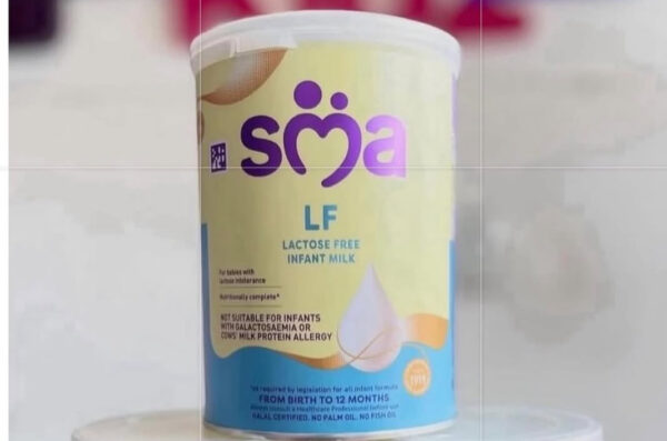 SMA lactose free infant milk