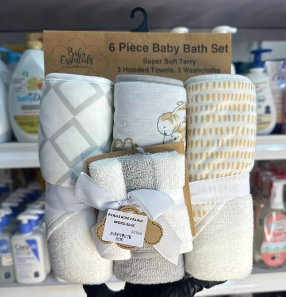 Baby Essential 6-Piece Baby Bath Set
