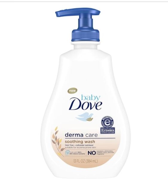 Dove Dermacare soothing wash 384mls